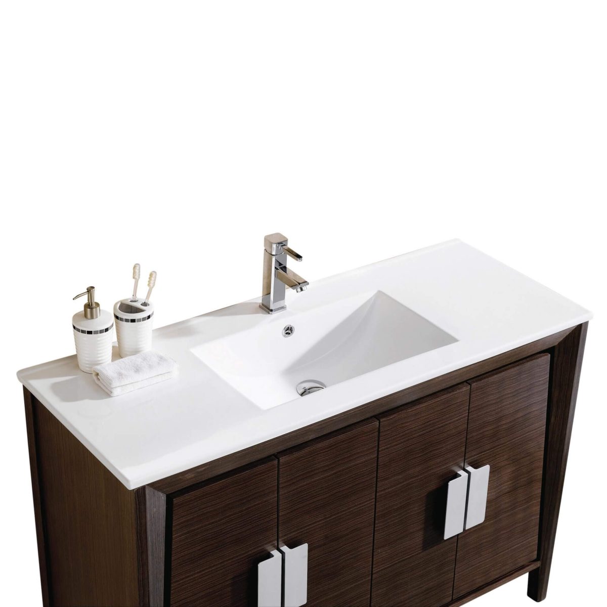 Imperial II 48" Modern Bathroom Vanity Ebony Imperial II 48" Modern Bathroom Vanity Ebony