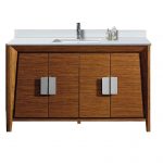 Imperial II Modern Bathroom Vanity 60″ Wheat