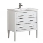 Ironwood 30″ Modern Bathroom Vanity White