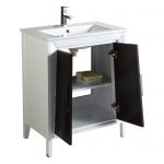 Imperial II 24″ Modern Bathroom Vanity Gray and White