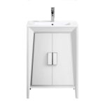 Imperial II 24″ Modern Bathroom Vanity  White