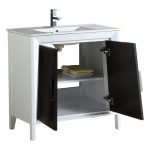 Imperial II 36″ Modern Bathroom Vanity Gray and White