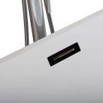 Sanctuary 67″ Freestanding White Bathtub