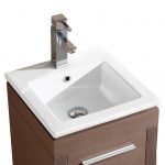 Modena 16″ Modern Bathroom Vanity Gray Oak