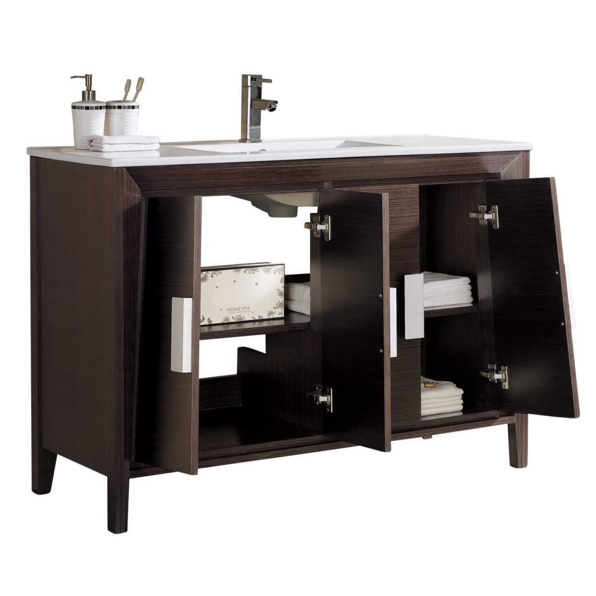 Imperial II 48" Modern Bathroom Vanity Ebony