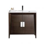 Imperial II 36″ Modern Bathroom Vanity  Ebony