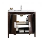 Imperial II 36″ Modern Bathroom Vanity Ebony