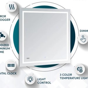 Daytona LED Lighted Mirror Information