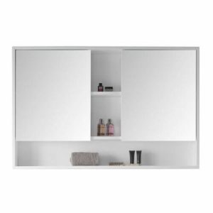 Shawbridge Medicine Cabinet 46″ x 29.5″ Matte White – Right Hand