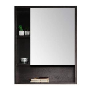 Shawbridge Medicine Cabinet 24″ X 29.5″ Black Oak – Right Hand