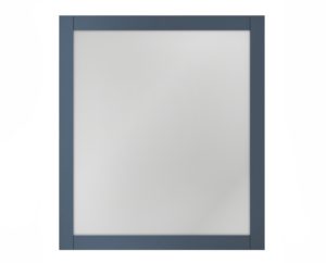 30″W X 30″H Matching Mirror, Blue, Set of 2