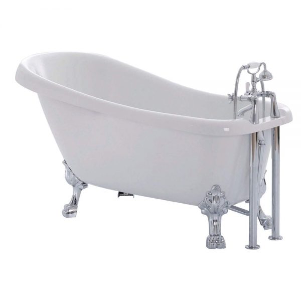 BT200-1 Cavalry-63-Freestanding-White-Bathtub-BT200-1