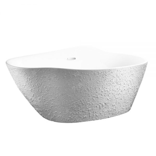 BT304-2 Bisque-69-Freestanding-White-Bathtub-BT304-2