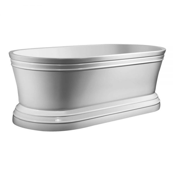 BT308-2 Metro-66-Freestanding-White-Bathtub-BT308-2