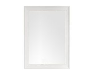 Bristol 29″ W X 40″ H, Rectangular Mirror, Bright White