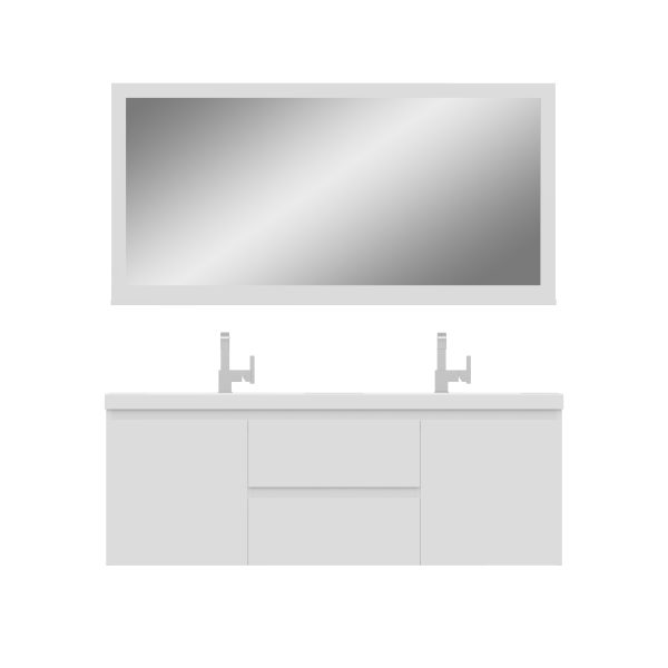 White Bathroom Vanities