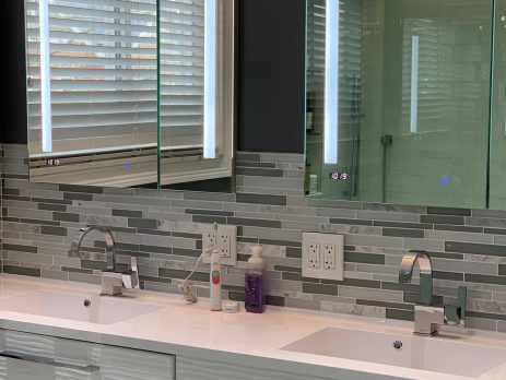Modern White Bathroom Design
