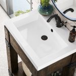 24 wooden vanity brownn