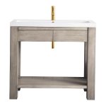 39.5 wooden vanity-1