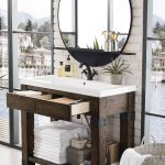 39.5 wooden vanity1