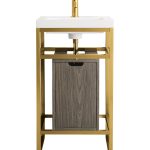 gold bathroom vanity