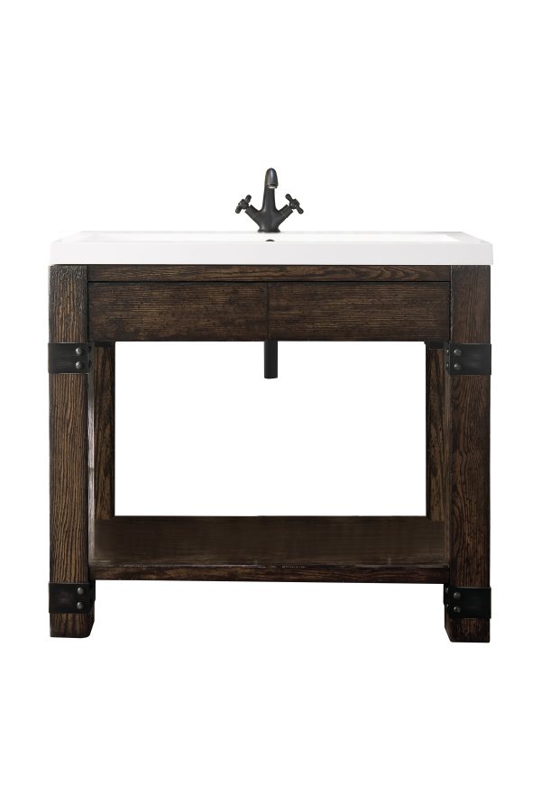 39.5 wooden vanity