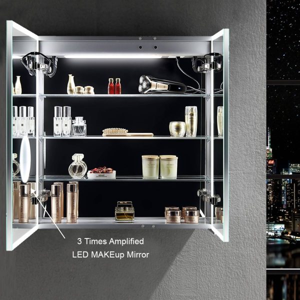 Sirius 30 inch Medicine Cabinet With LED Lights