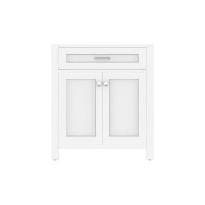 Norwalk 30" Bathroom Vanity Cabinet Without Top, White