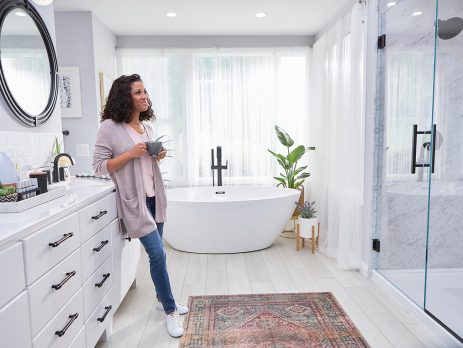 Contemporary bathroom design