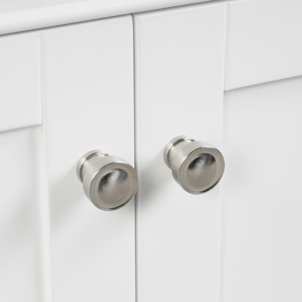 Copenhagen 36 inch Bathroom Vanity Cabinet In Matte White - No Top