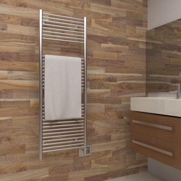 Antus A2036 20 Bar Hardwired Towel Warmer in Brushed
