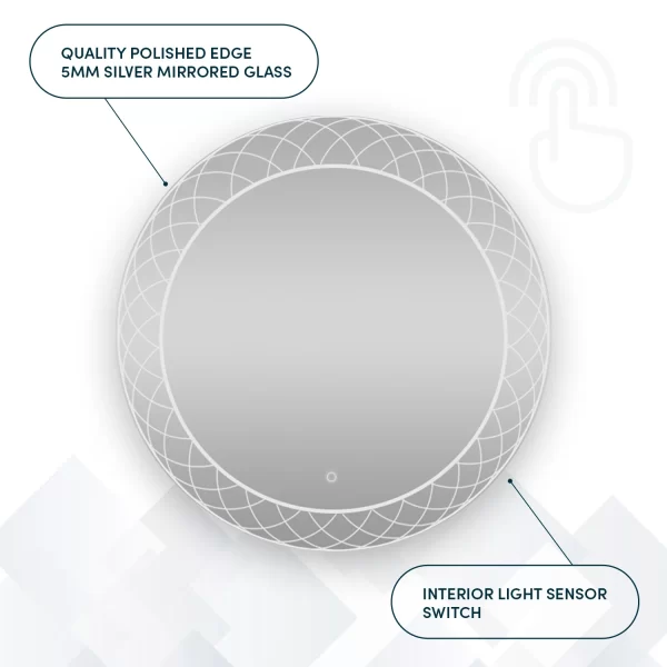 Frost LED Lighted Bathroom Mirror information