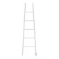 Jeeves Model A Ladder 5 Bar Hardwired Drying Rack in White