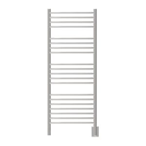 Jeeves Model D Curved 20 Bar Hardwired Towel Warmer in Polished