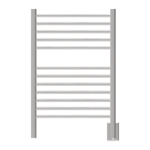 Jeeves Model E Straight 12 Bar Hardwired Towel Warmer in Brushed