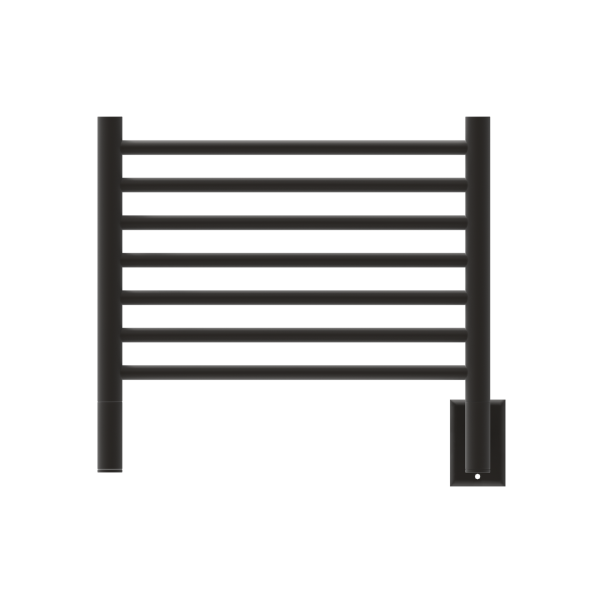 Jeeves Model H Straight 7 Bar Hardwired Towel Warmer in Oil Rubbed Bronze