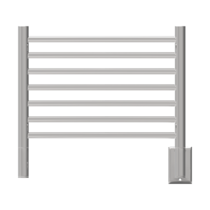 Jeeves Model H Straight 7 Bar Hardwired Towel Warmer in Polished