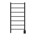 Jeeves Model J Straight 6 Bar Hardwired Drying Rack in Matte Black