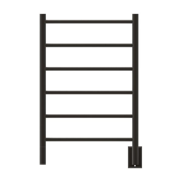 Jeeves Model J Straight 6 Bar Hardwired Drying Rack in Oil Rubbed Bronze