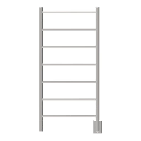 Jeeves Model J Straight 6 Bar Hardwired Drying Rack in Polished