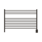 Jeeves Model L Straight 10 Bar Hardwired Towel Warmer in Oil Rubbed Bronze