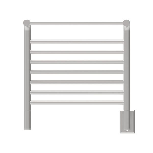 Jeeves Model M Shelf 11 Bar Hardwired Towel Warmer in Brushed