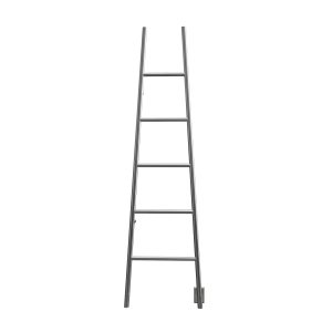 Jeeves Model A Ladder 5 Bar Hardwired Drying Rack in Brushed
