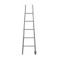 Jeeves Model A Ladder 5 Bar Hardwired Drying Rack in Brushed