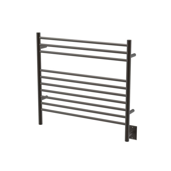Jeeves Model K Straight 10 Bar Hardwired Towel Warmer in Oil Rubbed Bronze