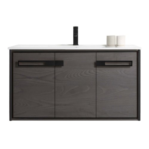 42" wall mount bath vanity