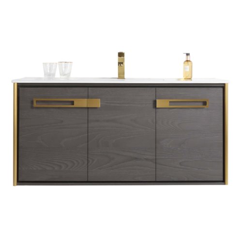 42" wall mount bath vanity