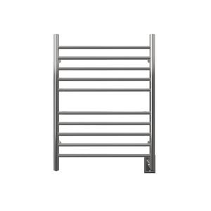 Radiant Hardwired Straight 10 Bar Towel Warmer in Polished