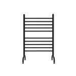 Solo 24" Freestanding Towel Warmer in Matte Black