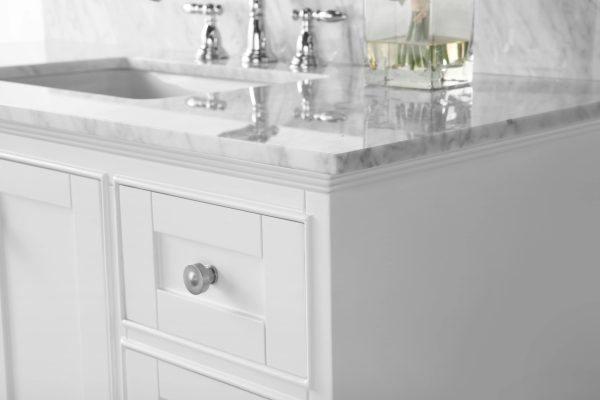 Audrey 48 in. Bath Vanity Set in White